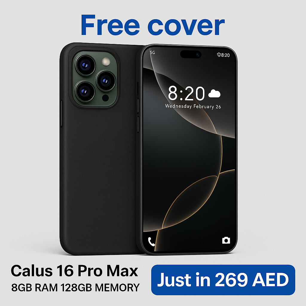Calus 16 pro max phone 📱 8GB Ram 128 GB Memory With Free All Accessories
