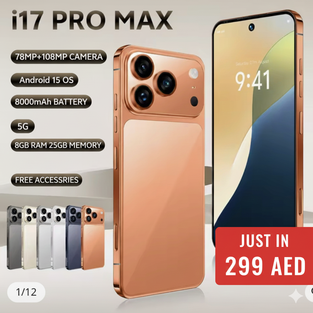 Calus I17 pro max phone | 8GB Ram 128 GB Memory With Free All Accessories