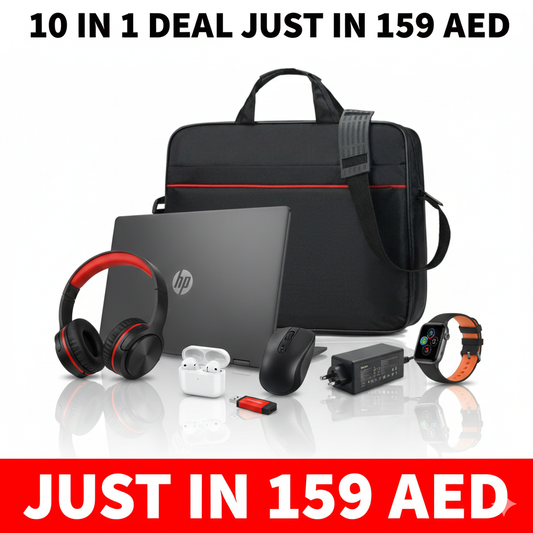 10 in 1 Deal | Chromebook Laptop | Headphones | Smart watch And All Accessories